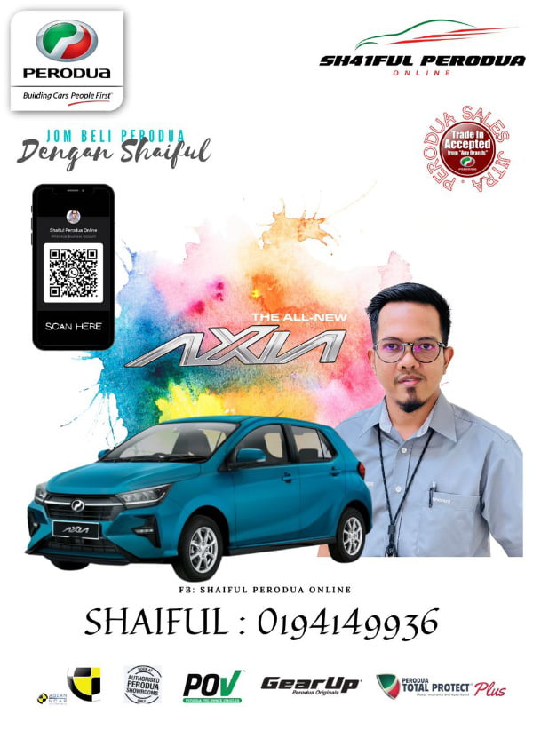 beli perodua jitra shaiful