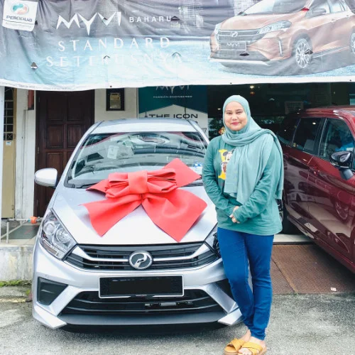 customer perodua nibong tebal bezza