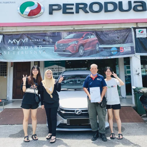 customer perodua nibong tebal myvi baru