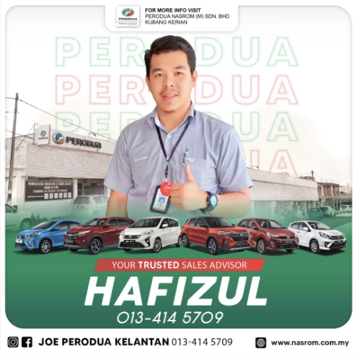 perodua kota bharu hafizul