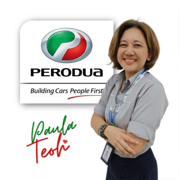 perodua sales advisor paula teoh