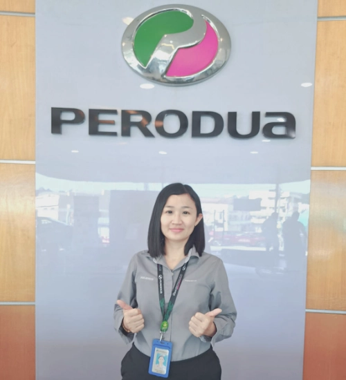perodua senawang maybee chin