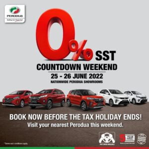 perodua 0% sst