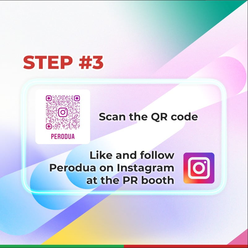 perodua win prize step #3