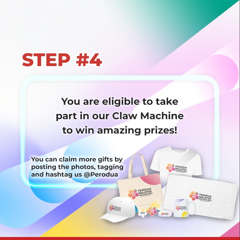 perodua win prize step #4