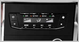alza digital air conditioner controls with off button