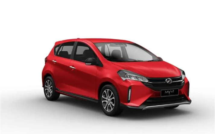myvi lava red