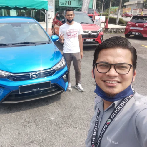 perodua seremban customer myvi