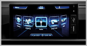 axia 9inch display