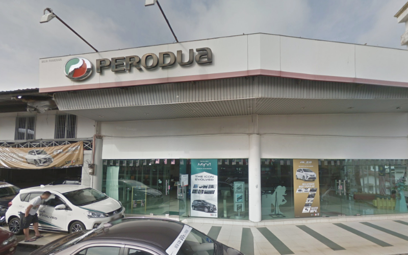 marathon motor perodua showroom temerloh