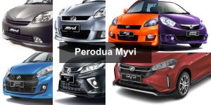 evolusi perodua myvi