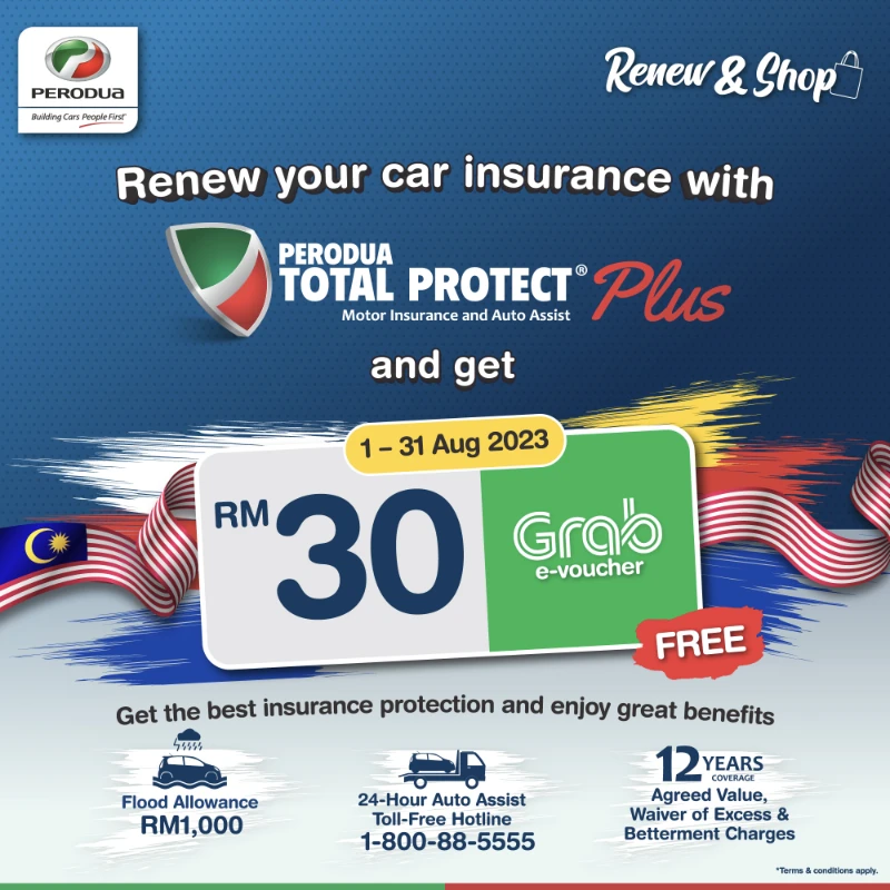 perodua insurance august merdeka promotion