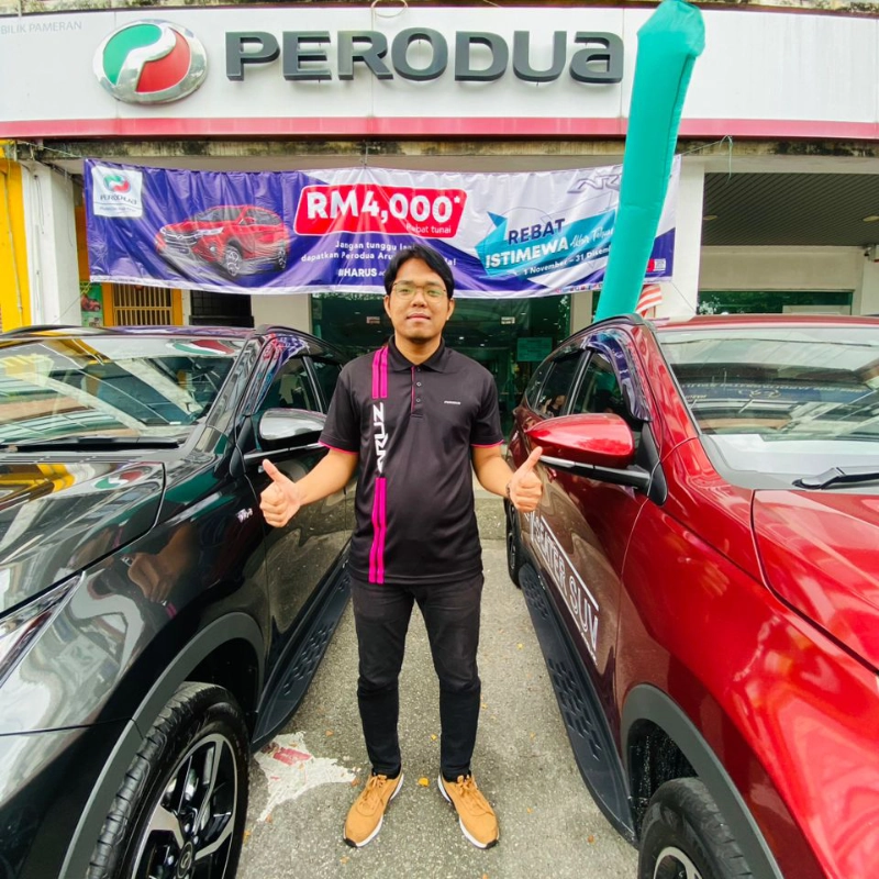 perodua fais sunway with aruz