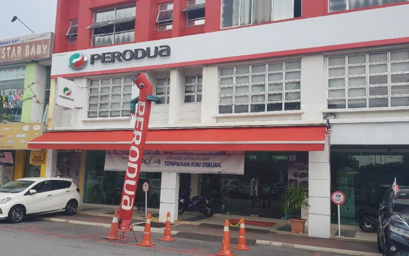 perodua showroom prima saujana