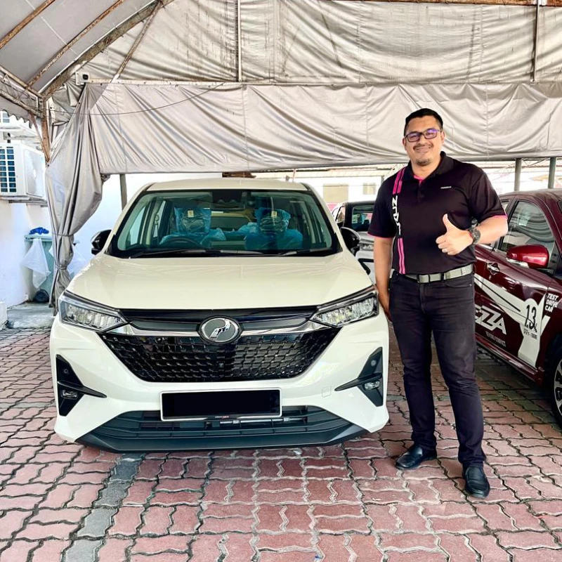 azza with perodua alza baru