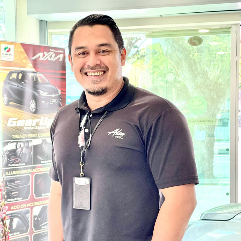perodua sales gelugor azza aziz